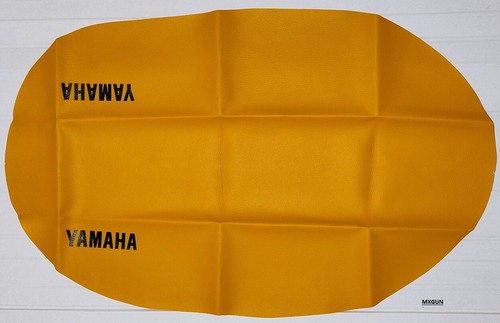 Housse selle jaune orange - housse,