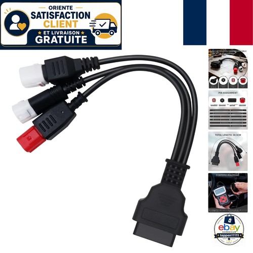 Câble adaptateur diagnostic - adaptateur,