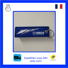 Porte-clés moto Yamaha bleu