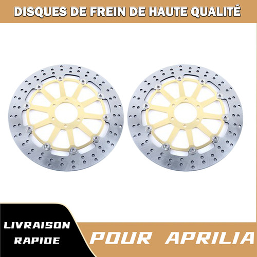 Paire disques frein avant - disques,