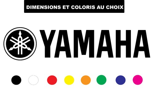 Stickers yamaha moto - stickers, logo